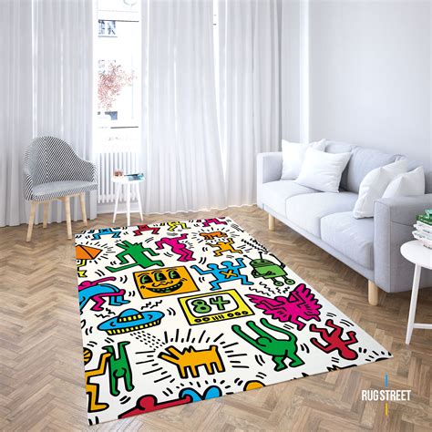 keith haring carpet